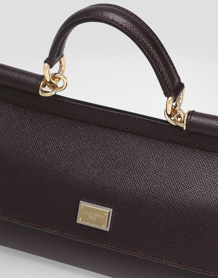 Dolce & Gabbana Henkeltasche Sicily mittelgroß Violett BB7652B1001