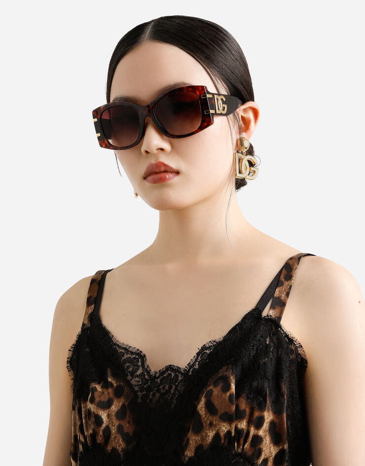 Dolce & Gabbana DG Griffe Sunglasses Red havana VG4501VP88H