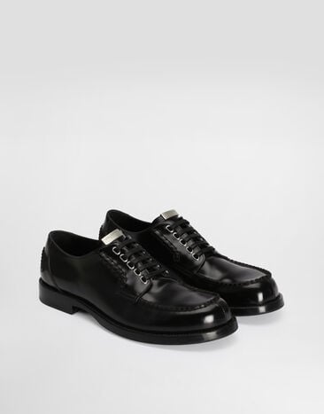 Dolce & Gabbana Zapatos derby en piel de becerro Black A10917A0780