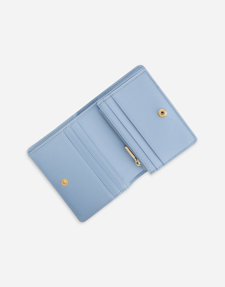 Dolce & Gabbana Cartera DG Logo Azul Claro BI1211AG081