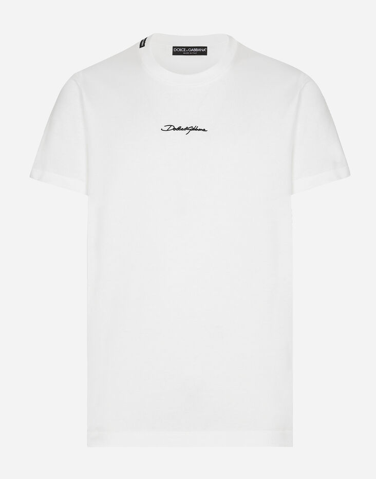 Dolce & Gabbana Blue Cherry Cotton Collared Men Polo T-shirt main image 1