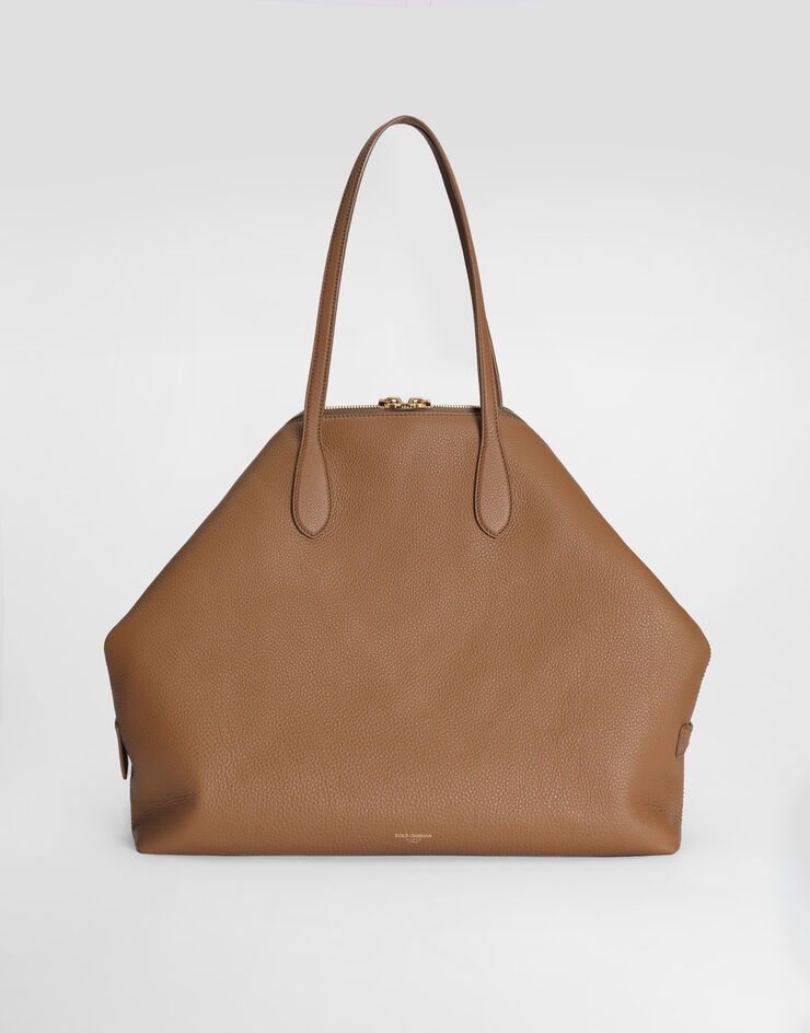 Dolce & Gabbana Bolso de hombro Vittoria en piel de becerro Dolce & Gabbana Bolso de hombro Vittoria en piel de becerro Marrón BB7967A0841