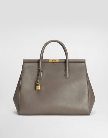 Dolce & Gabbana Bolso Day XL Marlene Gris BB7763A9S25