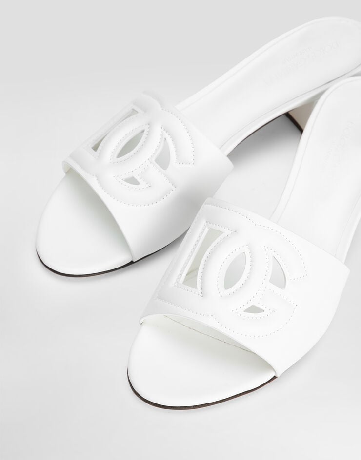 Dolce & Gabbana Calfskin mules White CR1755AY329