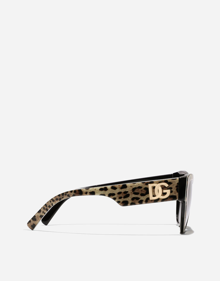 Dolce & Gabbana Солнцезащитные очки DG Logo коричневый VG4449VP88G