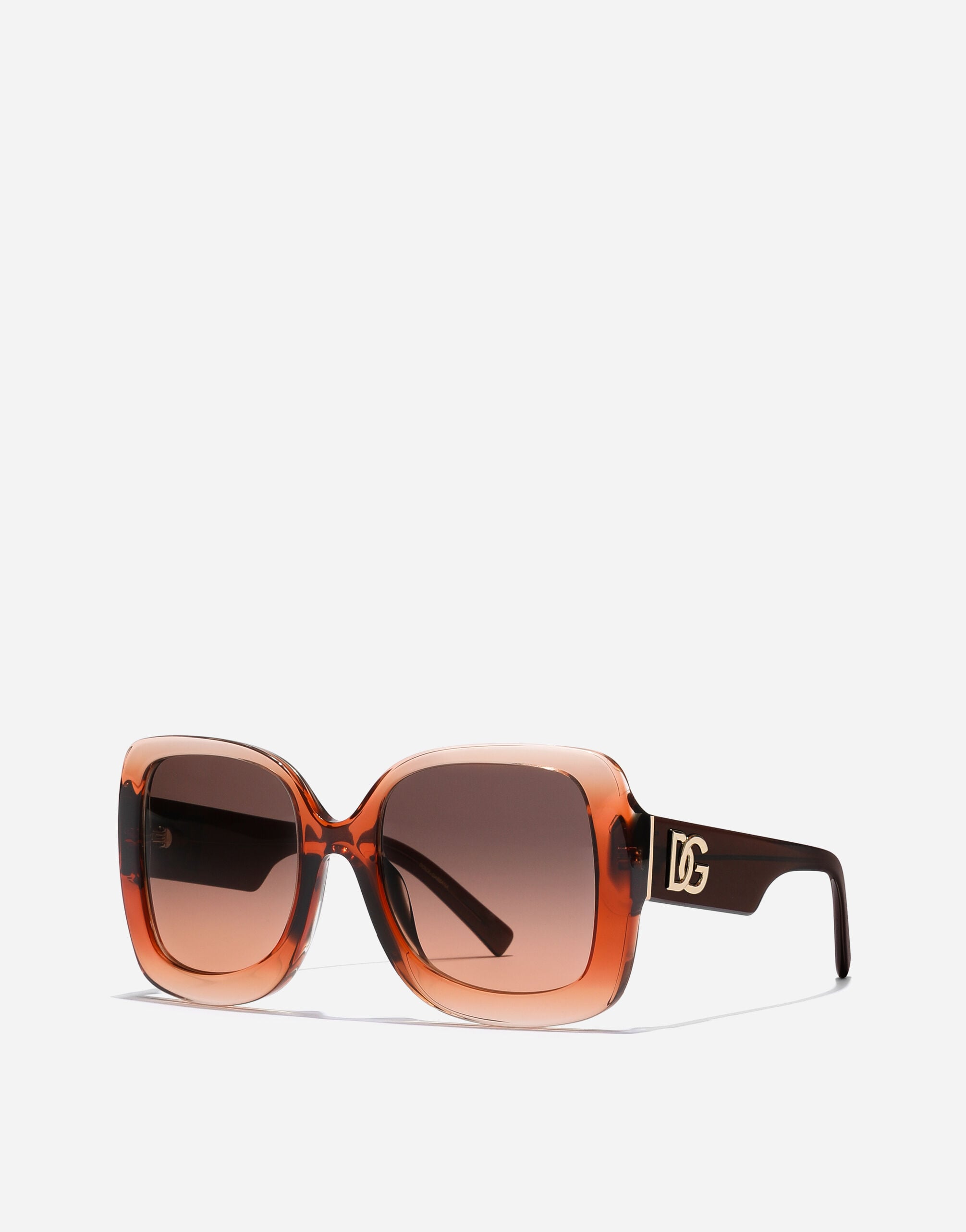 Maiolica Arancione sunglasses in Transparent gradient orange for