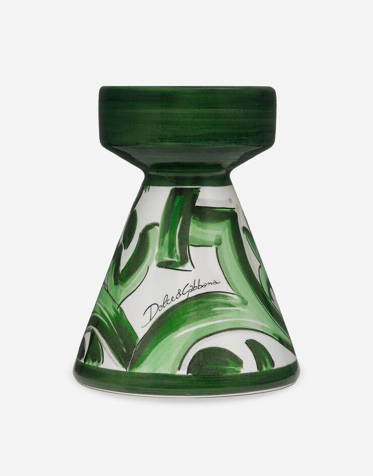 Dolce & Gabbana Ceramic Candle Holder small Multicolor TCC188TCACD