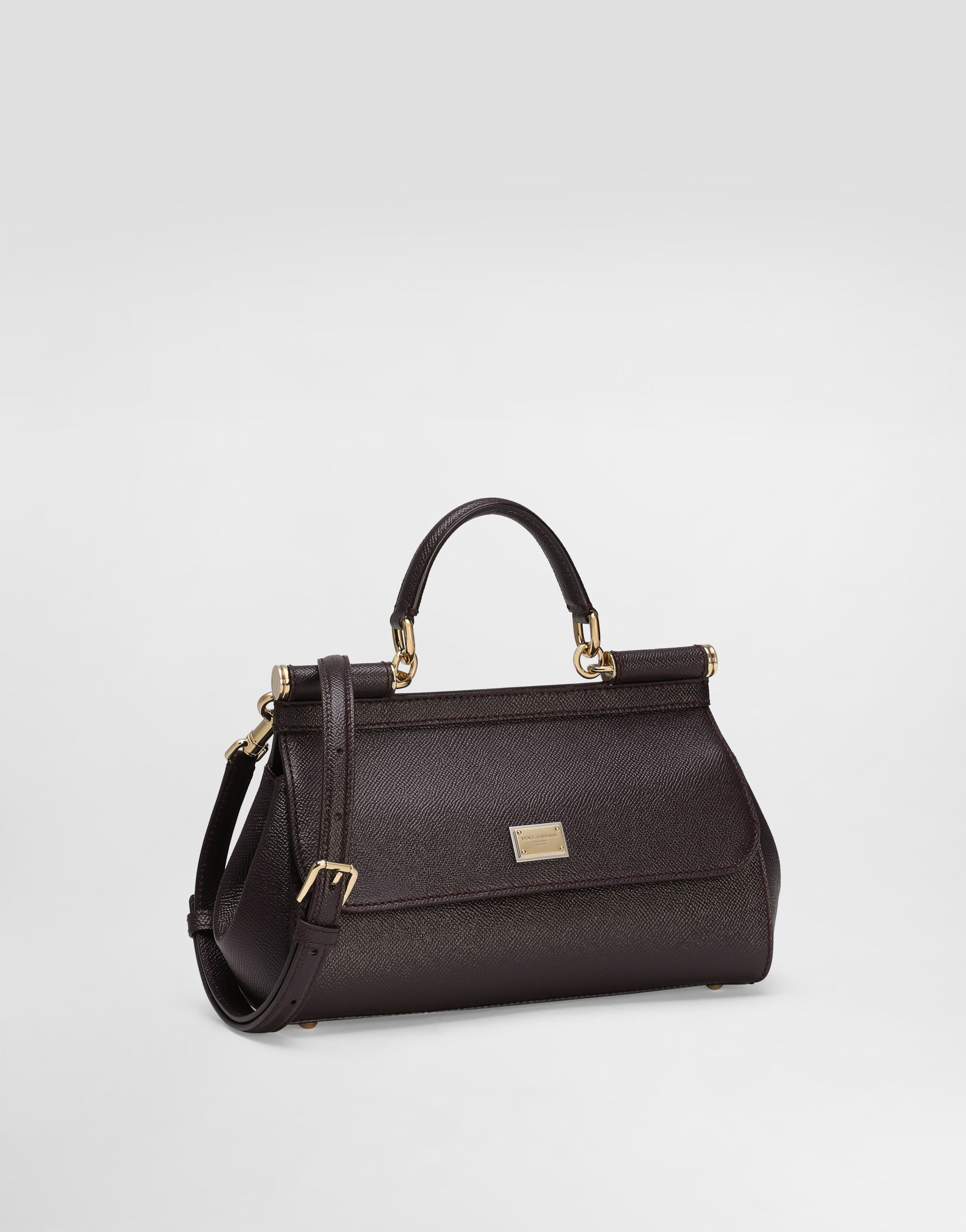 Medium Sicily handbag in Purple for Women | Dolce&Gabbana® US