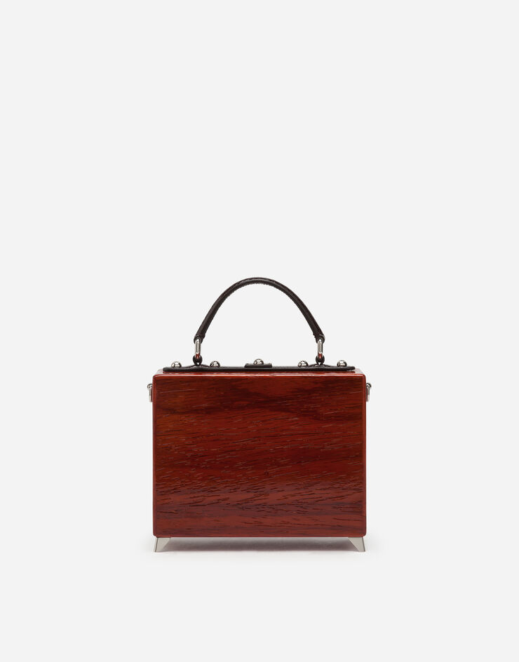 Dolce & Gabbana Tv Dolce Box bag in hand-painted wood Multicolor BB5970A8H08