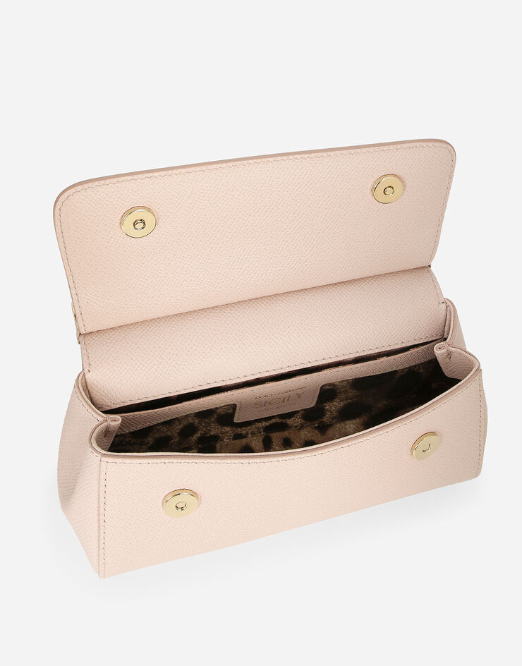 Dolce & Gabbana حقيبة يد Sicily صغيرة وردي BB7116A1001