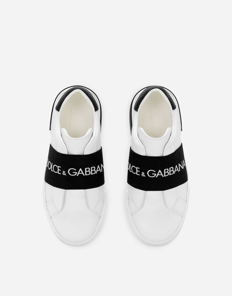 Dolce & Gabbana Portofino 小牛皮运动鞋 白 DA5192AD825