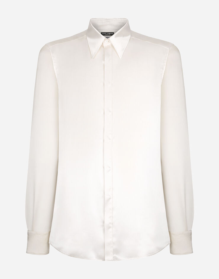 Dolce & Gabbana Martini 丝缎衬衫 白 G5JL8TFU1AU