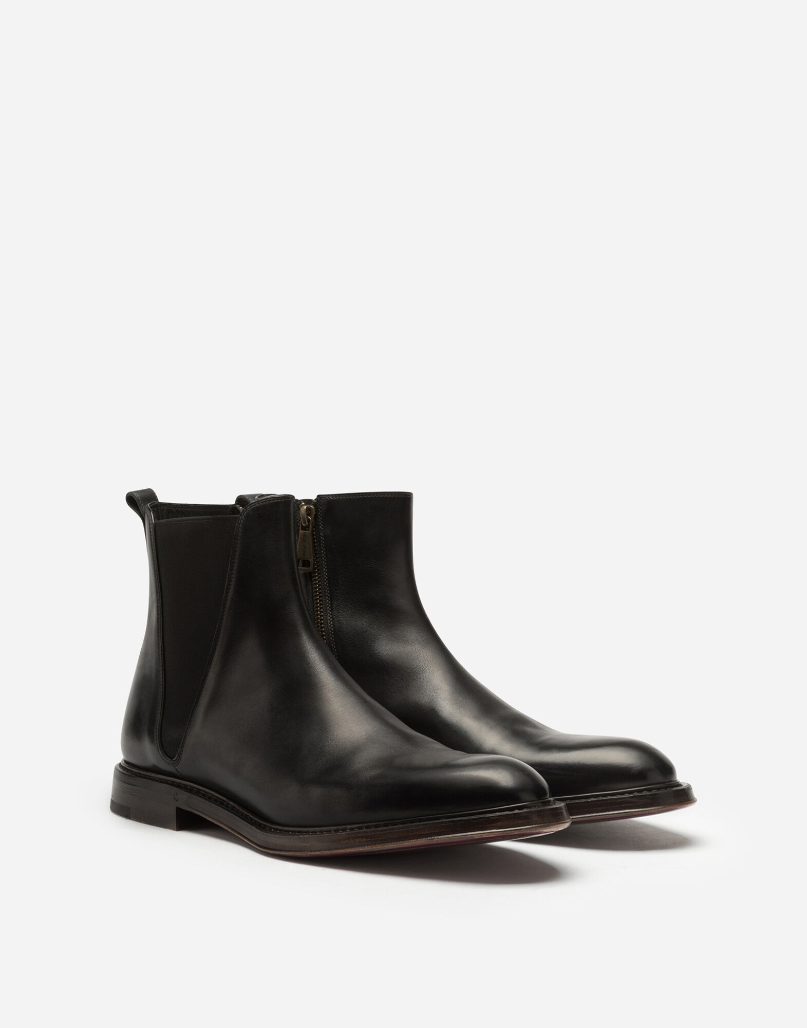Dolce and gabbana mens chelsea boots clearance