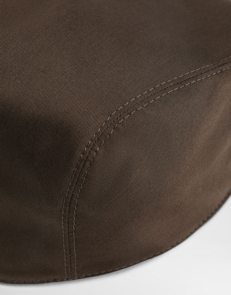 Dolce & Gabbana Gabardine flat cap Brown GH587AFUFNV