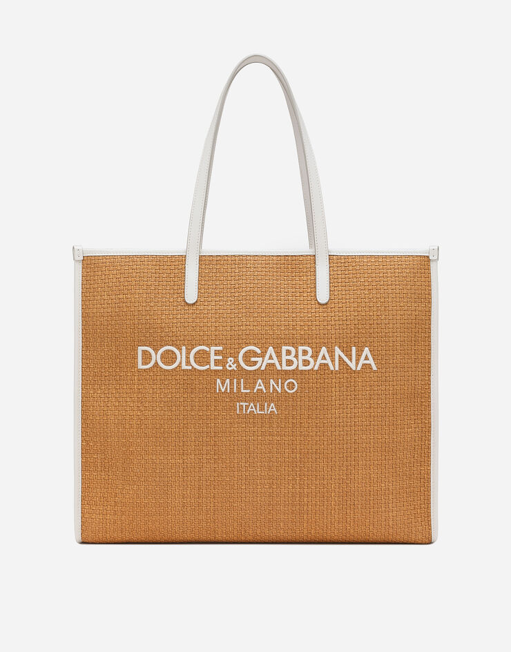 Dolce & Gabbana Bolso shopper grande Beige BB2274AS525