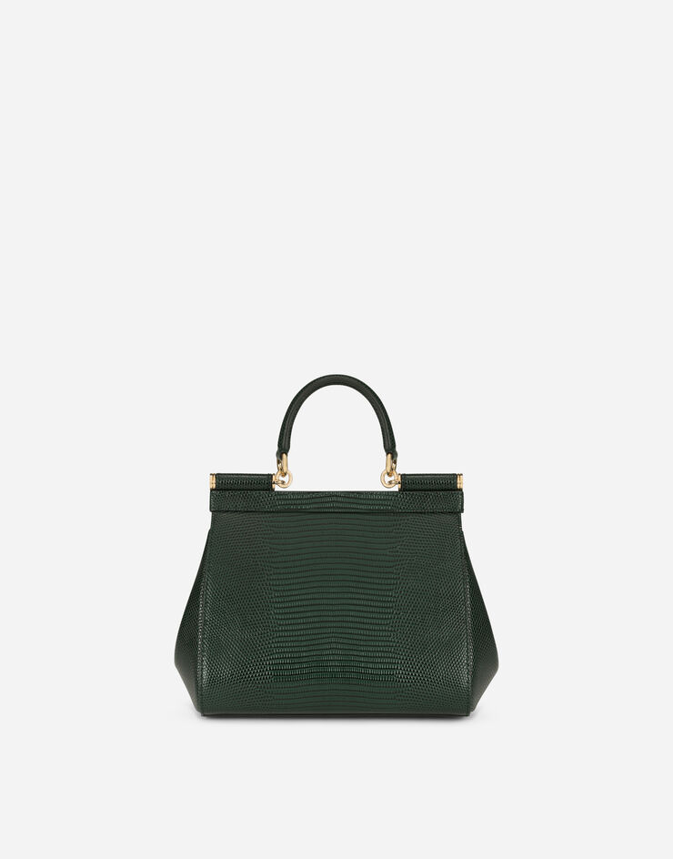 Dolce & Gabbana Sac à main Sicily moyen format Vert BB6003A1095