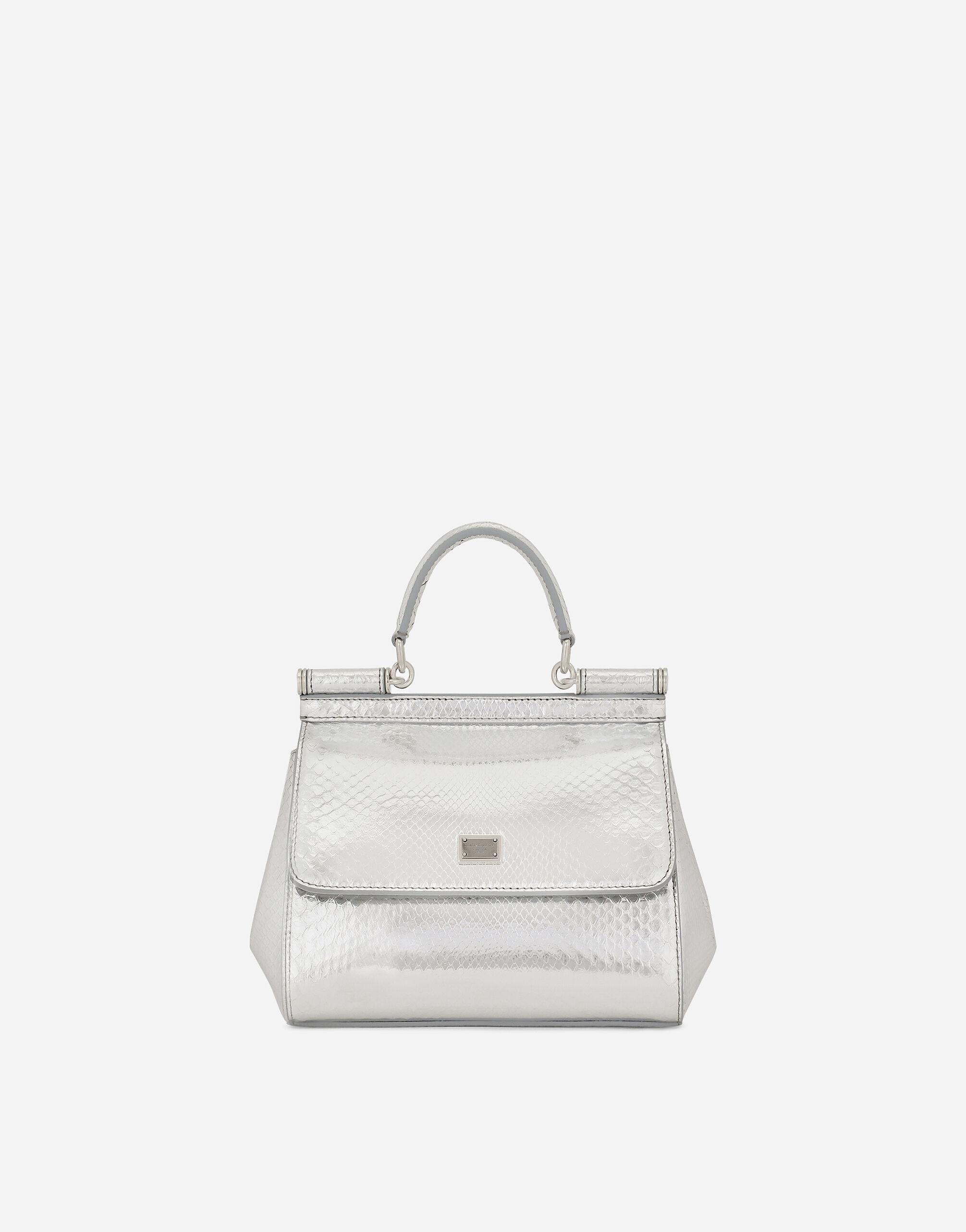 Dolce and gabbana silver new arrivals bag
