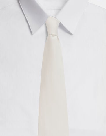 Dolce&Gabbana 12-cm silk faille blade tie Blue GT147EG0JQY