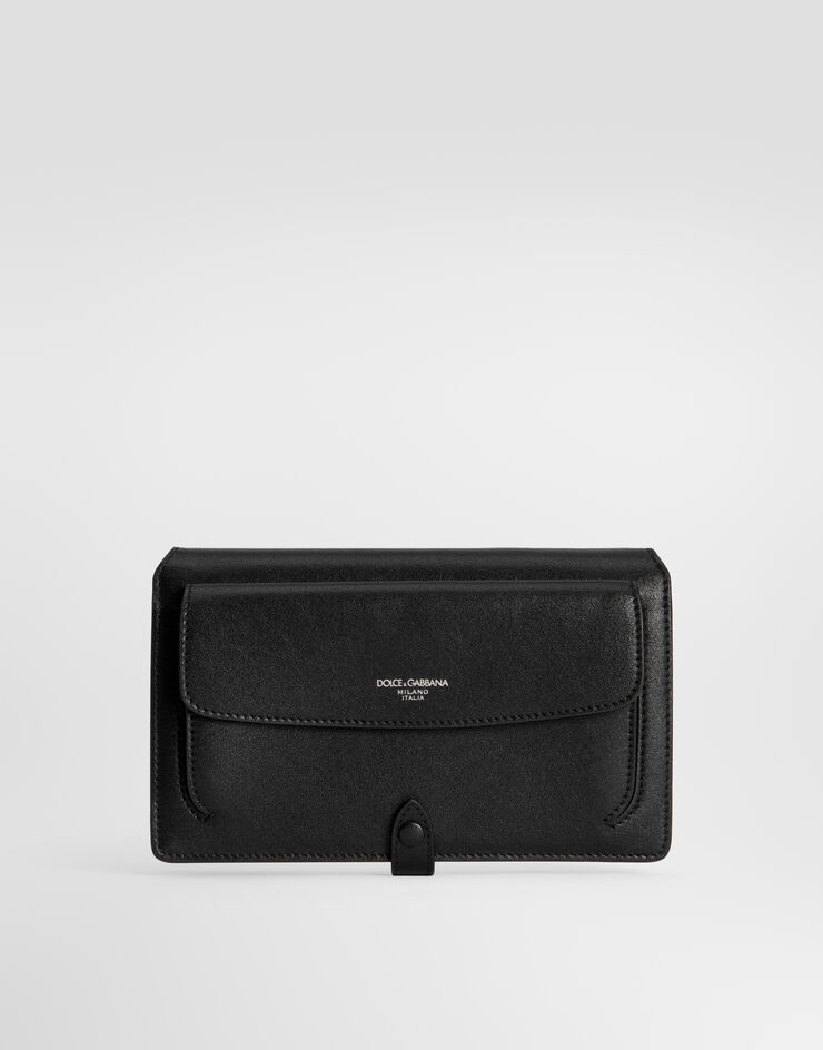 Dolce & Gabbana Calfskin crossbody minibag Dolce & Gabbana Calfskin crossbody minibag Black BM2766A3T05