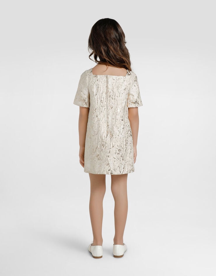 Dolce & Gabbana Brocade dress Multicolor L54DJ0FJSC6
