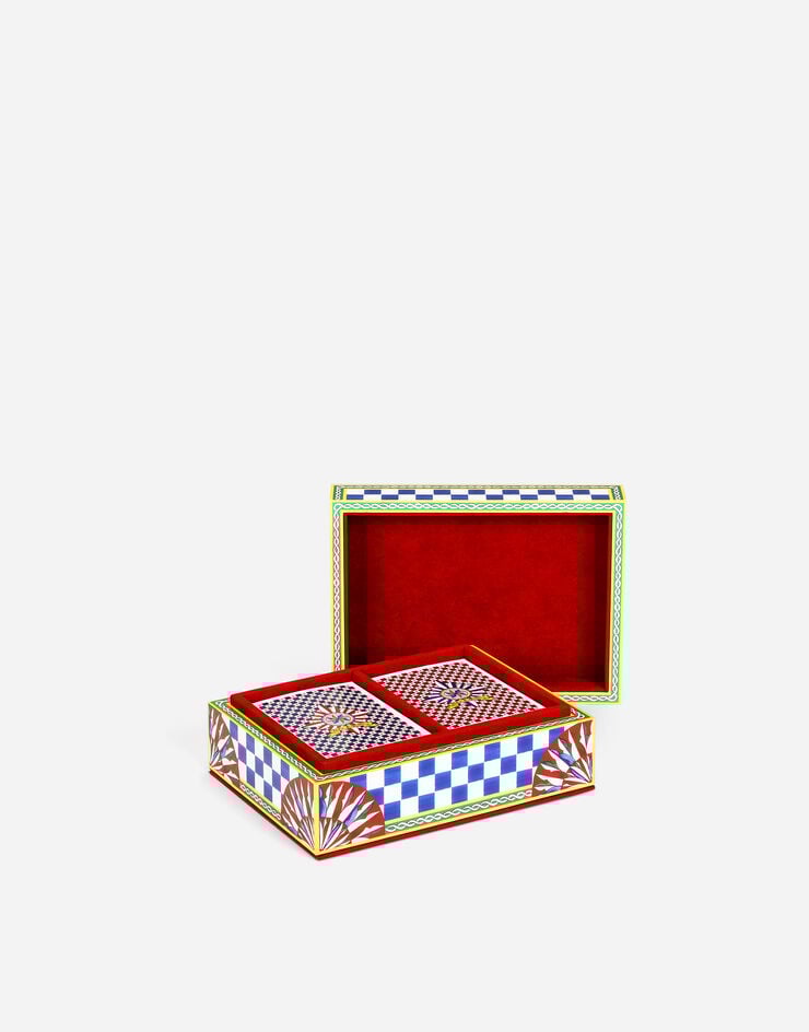 Dolce & Gabbana Geschenkbox Poker aus Acrylglas Dolce & Gabbana Geschenkbox Poker aus Acrylglas Multicolor TCC209TCAN4