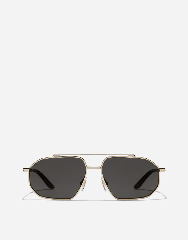 Dolce & Gabbana نظارة شمسية Metal Classic ذهبي VG2328VM387