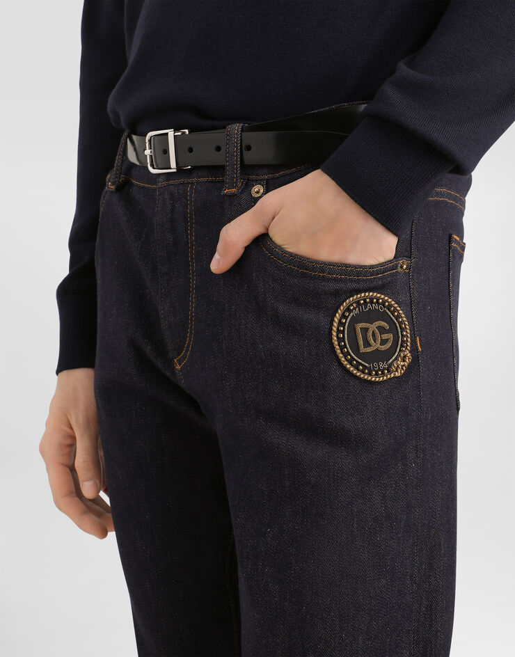 Dolce & Gabbana Pantalones en denim Multicolor GY07CZG8PF6
