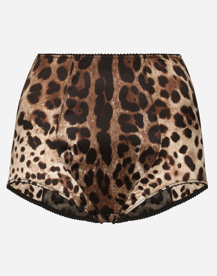 Dolce & Gabbana Ein Leoprint veredelt die unverwechselbare Taillenpanty von Dolce&Gabbana. Man trägt sie zu transparenten Kleidern; um dem Look einen glamourösen Touch zu verleihen: Mehrfarbig O2A18TONO21