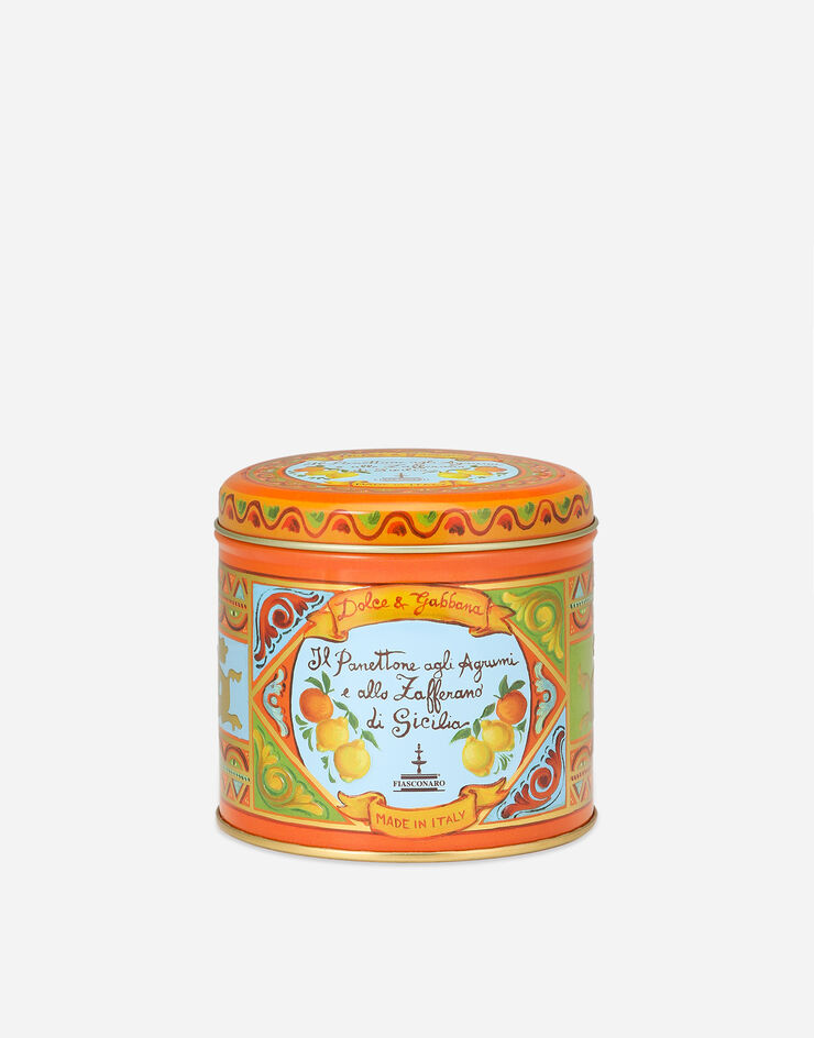 Dolce & Gabbana Panettone with Sicilian Citrus fruits and Saffron Multicolor PN0103PSSET