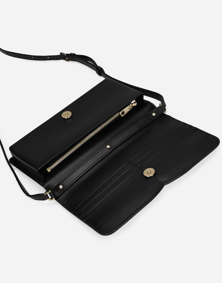 Dolce & Gabbana Phone bag logo DG Noir BI3279AG081