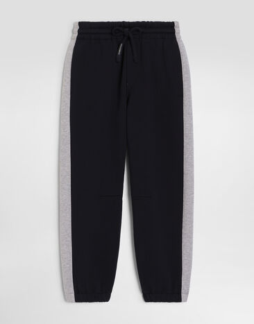 Dolce & Gabbana Fleece trousers with logo  L4JPMGG7PWP