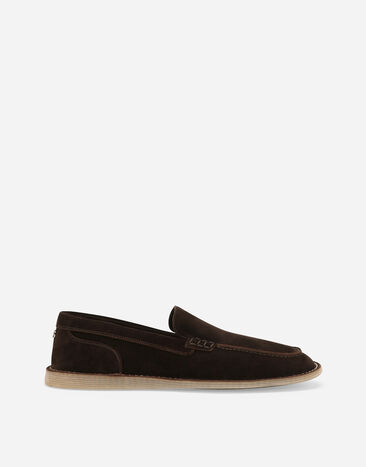 Dolce & Gabbana Suede loafers Brown A50593AS707