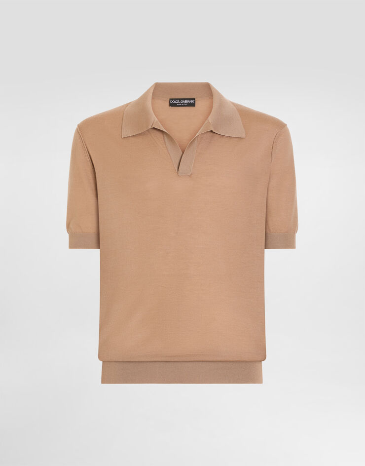 Dolce & Gabbana Cashmere polo shirt  GXZBUTJBW1W