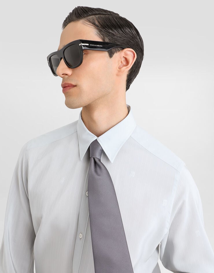 Dolce & Gabbana 衬衫 提花 Martini Grey G5ML1TFJ1J4