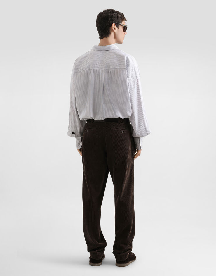 Dolce & Gabbana Ribbed tank top Dolce & Gabbana Ribbed tank top Brown G8SV9ZFU7AV