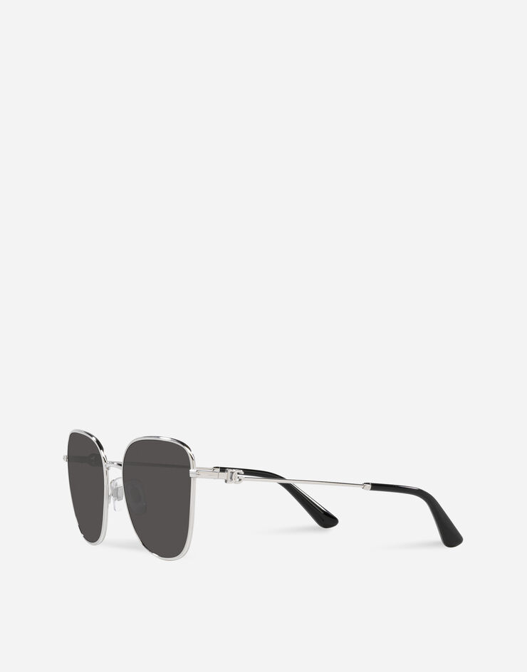 Dolce & Gabbana DG Light Sunglasses Silver VG2293VM587