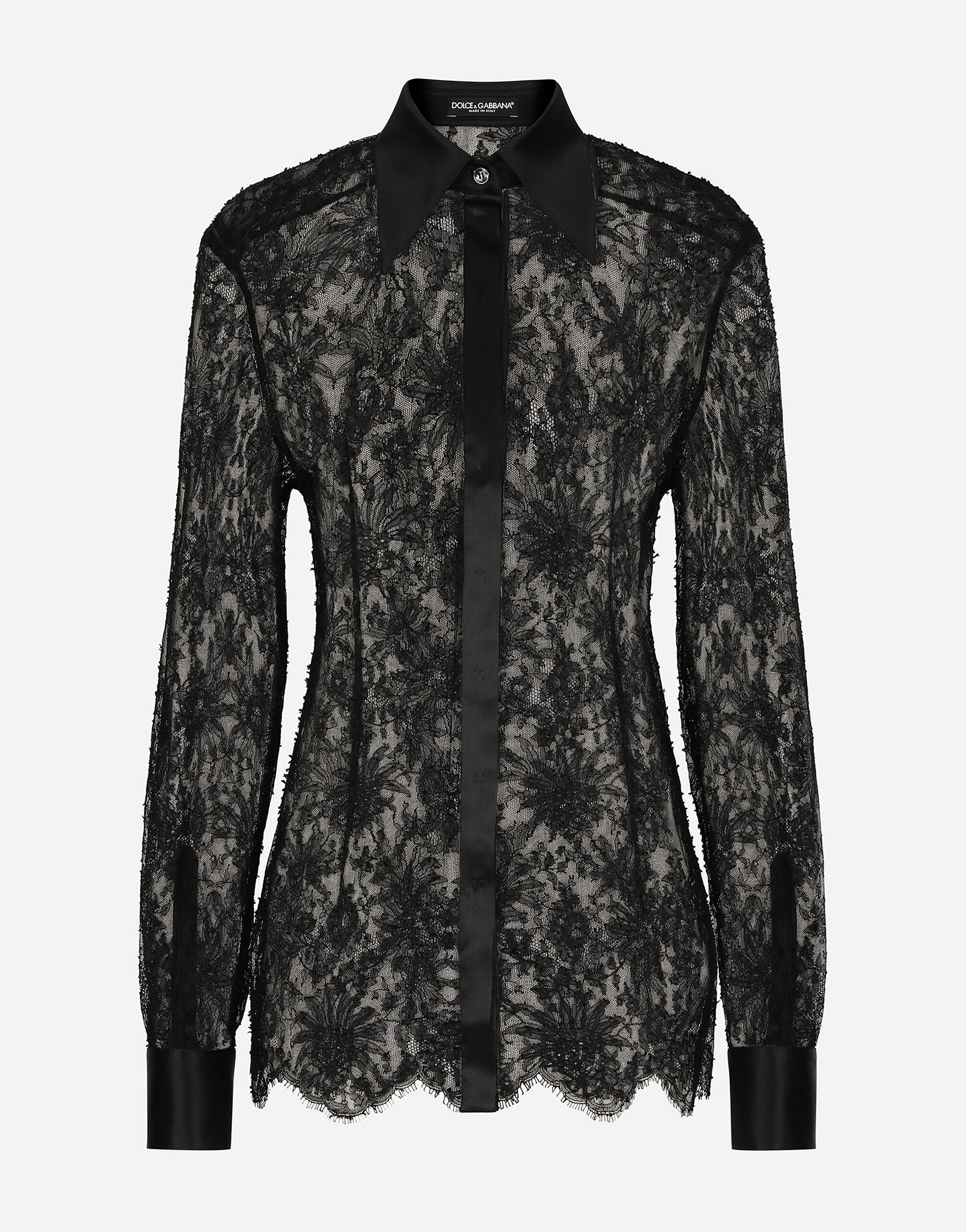 Satin lace shirt new arrivals