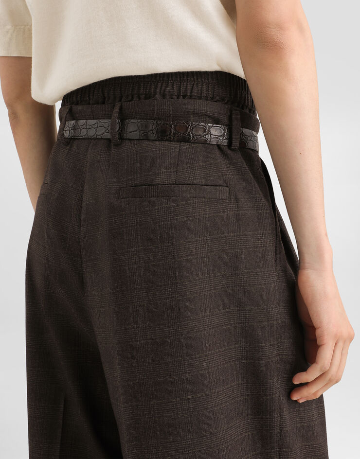 Dolce & Gabbana Glen plaid trousers  GP263TFQZA7
