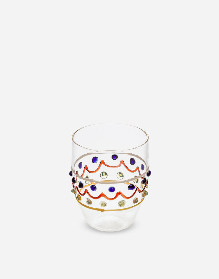 Dolce & Gabbana Wasserglas Mehrfarbig TCB003TCALV