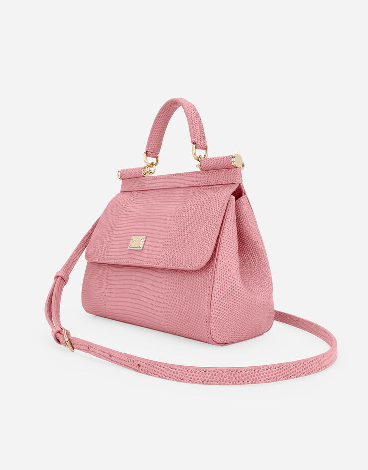 Dolce&Gabbana 미디엄 시실리 핸드백 핑크 BB6003A1095