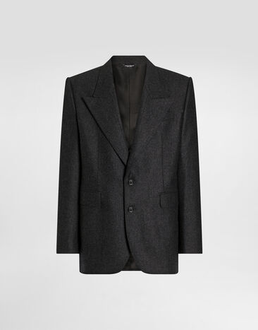 Dolce & Gabbana Sinatra single-breasted wool flannel jacket  G2WQ5TFU291
