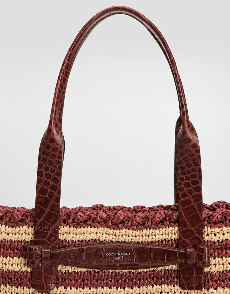 Dolce & Gabbana Raffia shopper Multicolor BM2453A9U63