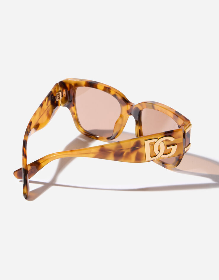 Dolce & Gabbana DG Griffe Sunglasses Dolce & Gabbana DG Griffe Sunglasses Yellow havana VG4563VP663