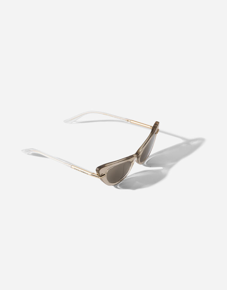 Dolce & Gabbana Sonnenbrille MINI ME Glitzergelb VG400PVP35A