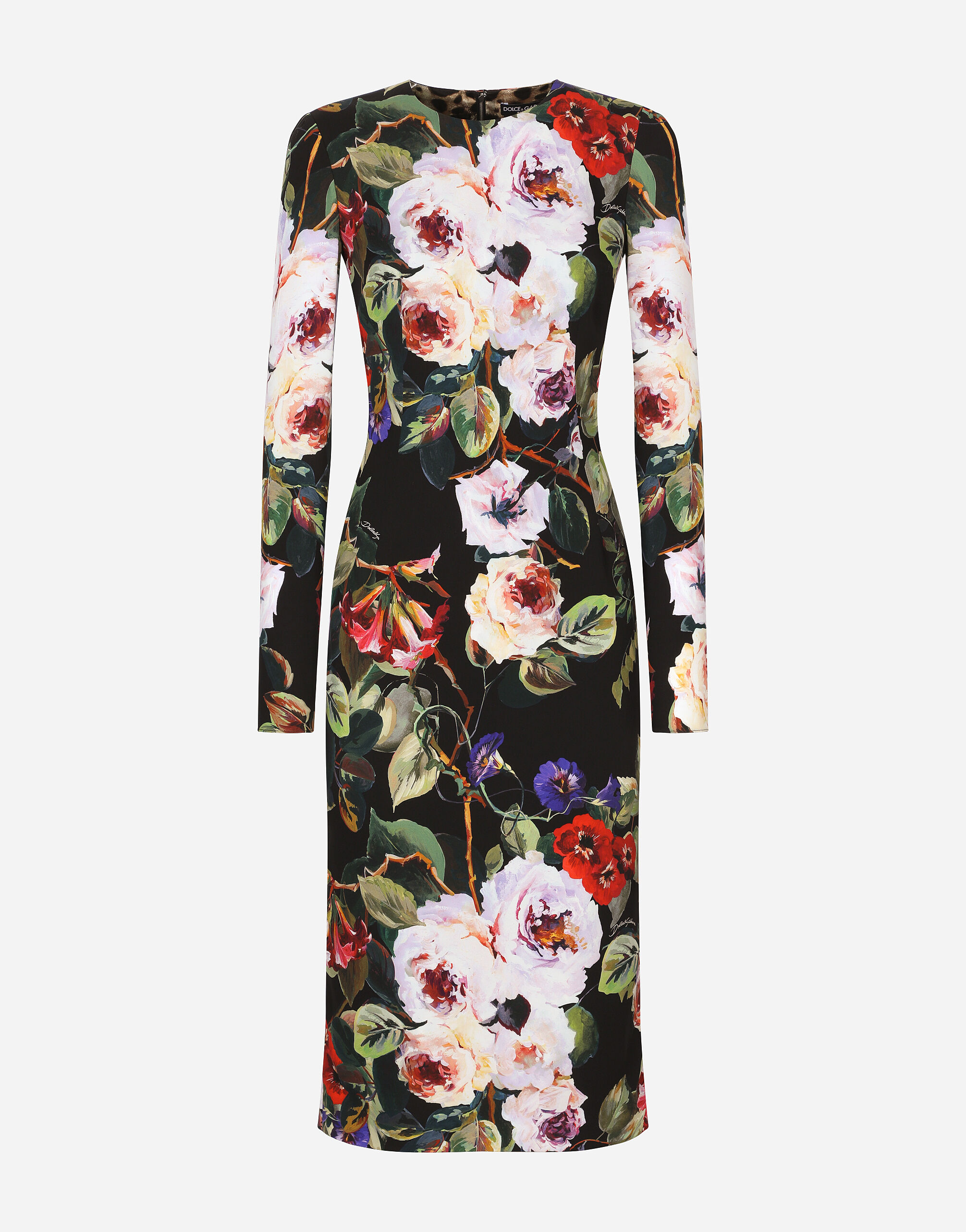 Tubino a fiori outlet dolce e gabbana