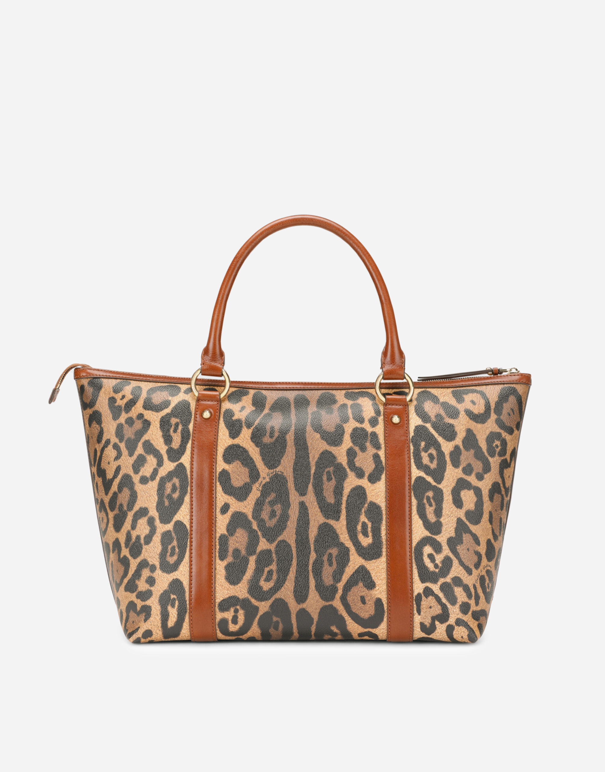 Dolce and gabbana leopard purse store