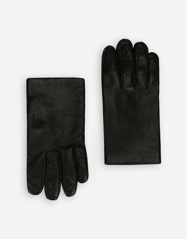 Dolce & Gabbana Guantes de napa Verde GH874ZFUFJU