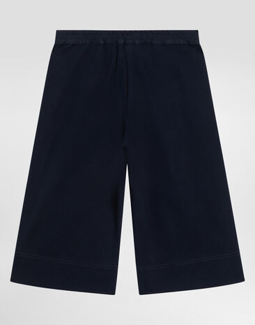 Dolce & Gabbana Hose aus Gabardine Blau L53P47FUFN2
