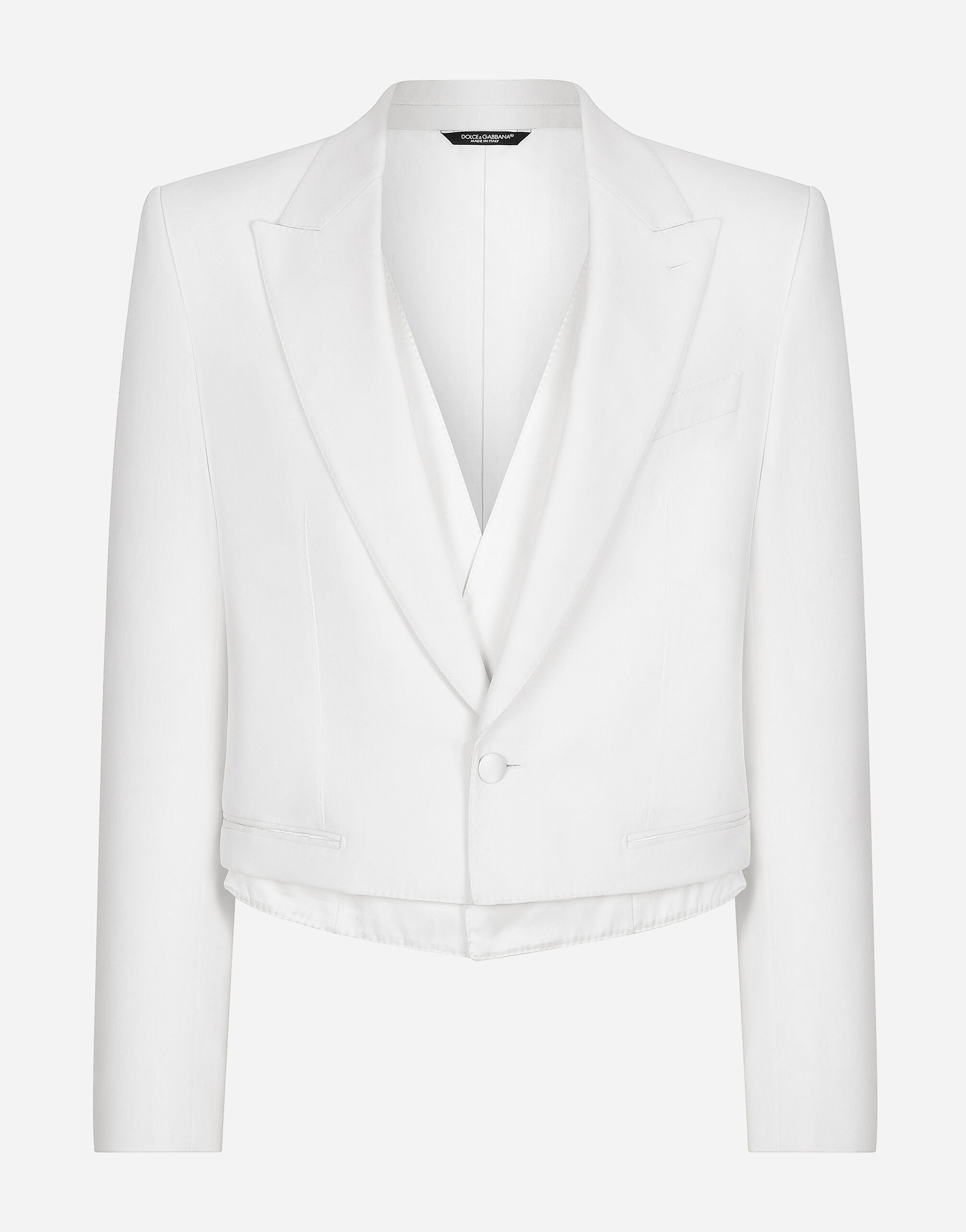Dolce gabbana white jacket hotsell
