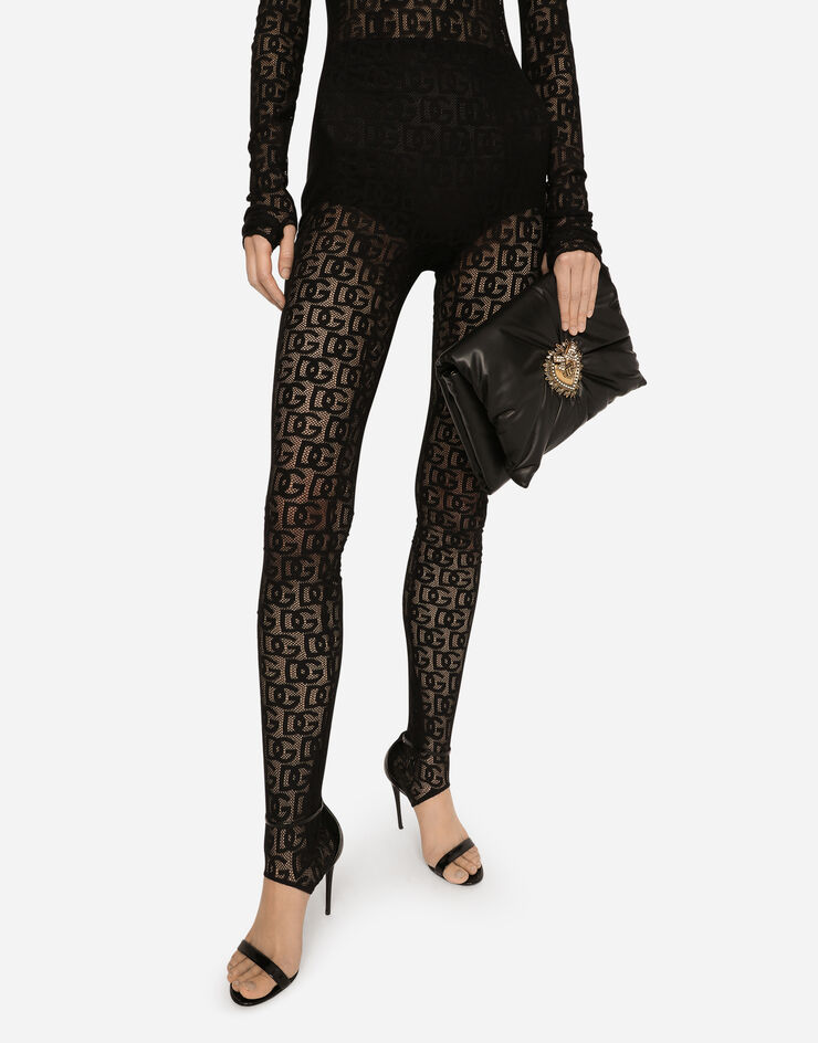 Dolce&Gabbana Сумка Devotion Soft среднего размера из телячьей кожи черный BB7349AK274